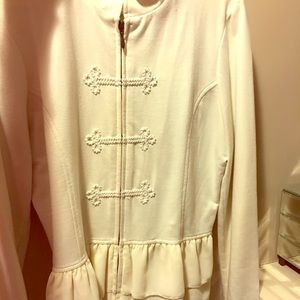 Cream military jacket worn a couple times